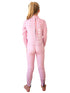 Kids Long Wetsuit in Pink Gingham